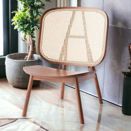 Marin Rattan Lounge Chair | Jodhpur Vriksh